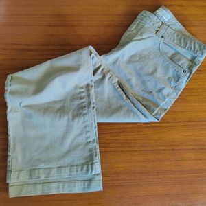 Denver Hayes | Woman's Pants in greenish yellow / light khaki